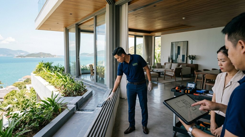 3 Sai Lầm Cần Tránh Khi Thực Hiện Chống Thấm Tại Nha Trang | Xanh - Design &Amp; Build 8 3 Sai Lầm Cần Tránh Khi Thực Hiện Chống Thấm Tại Nha Trang - V. Duy Trì Hiệu Quả Chống Thấm Nha Trang: Dài Lâu Cùng Tổ Ấm | Xanh - Design &Amp; Build