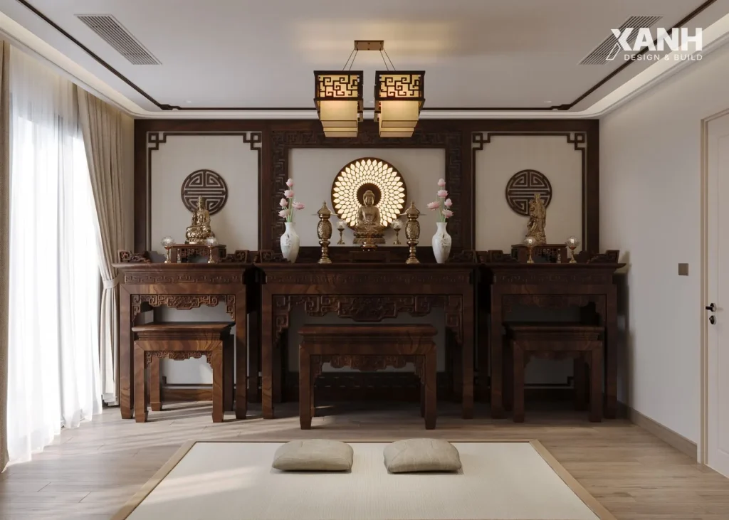 Báo Giá Chi Tiết Thiết Kế Nội Thất Nha Trang Từ A-Z | Xanh - Design &Amp; Build 18 4 Phong Tho 001 Interactive Lightmix0000 Wm 800X600 Xanh Design Build