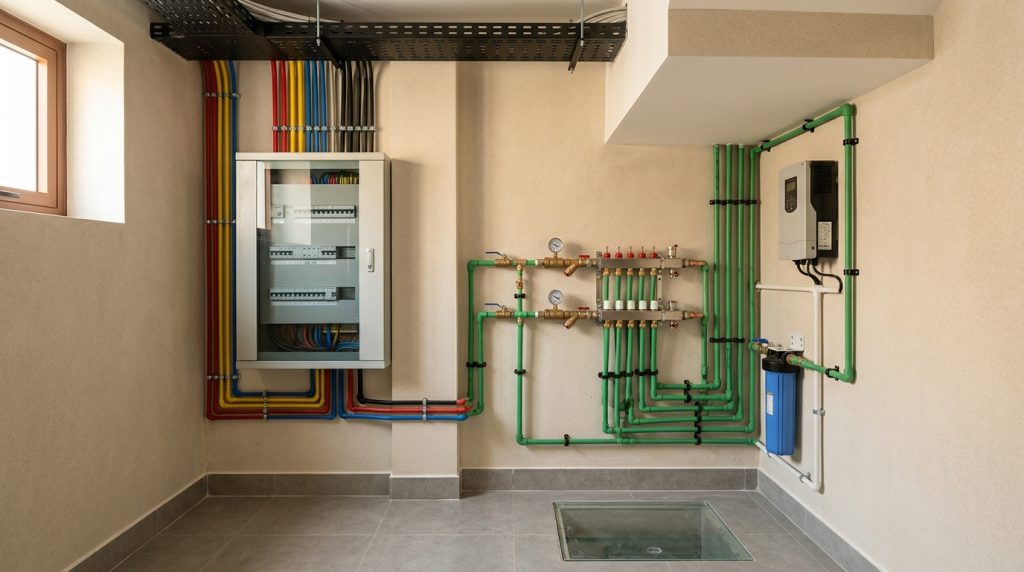 5 Kinh Nghiệm Thiết Kế Thi Công Điện Nước Gia Chủ Cần Biết | Xanh - Design &Amp; Build 6 5 Kinh Nghiệm Thiết Kế Thi Công Điện Nước Gia Chủ Cần Biết - Giải Pháp Bền Vững Cho Hệ Thống Điện Nước: Tầm Nhìn Dài Hạn | Xanh - Design &Amp; Build
