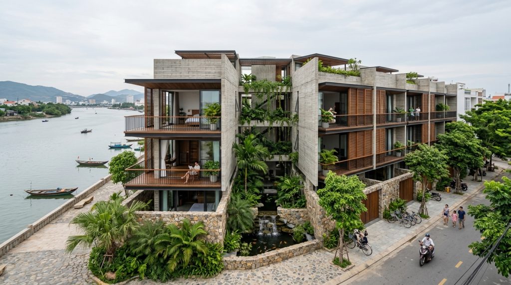 50+ Mẫu Thiết Kế Nhà Phố Hiện Đại, Tối Ưu Thông Gió Tại Nha Trang | Xanh - Design &Amp; Build 7 50+ Mẫu Thiết Kế Nhà Phố Hiện Đại, Tối Ưu Thông Gió Tại Nha Trang - 50+ Mẫu Nhà Phố Đẹp Nha Trang 2026: Tối Ưu Không Gian &Amp; Ánh Sáng | Xanh - Design &Amp; Build