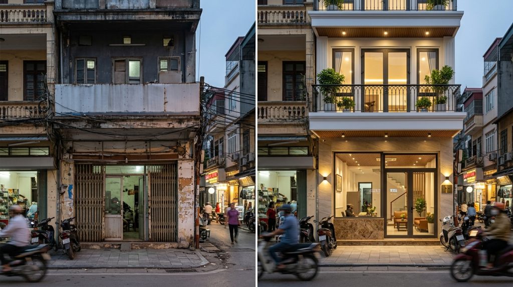 Dịch Vụ Cải Tạo Nhà Phố Tại Nha Trang Uy Tín, Trọn Gói 2 Dịch Vụ Cải Tạo Nhà Phố Tại Nha Trang Uy Tín, Trọn Gói | Xanh - Design &Amp; Build