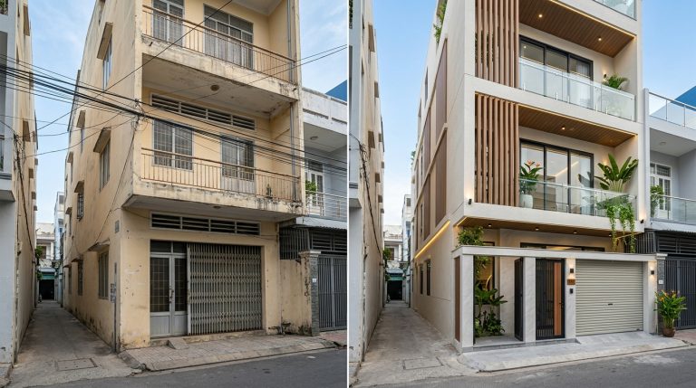 Dịch Vụ Cải Tạo Nhà Phố Tại Nha Trang Uy Tín, Trọn Gói | Xanh - Design &Amp; Build