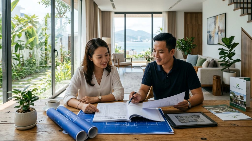 Dự Toán Chi Tiết Chi Phí Xây Nhà Ống 2 Tầng 100M2 Trọn Gói Tại Nha Trang | Xanh - Design &Amp; Build 2 Dự Toán Chi Tiết Chi Phí Xây Nhà Ống 2 Tầng 100M2 Trọn Gói Tại Nha Trang - Tại Sao Chi Phí Xây Nhà 2 Tầng Nha Trang Thường Vượt Dự Kiến Ban Đầu? | Xanh - Design &Amp; Build