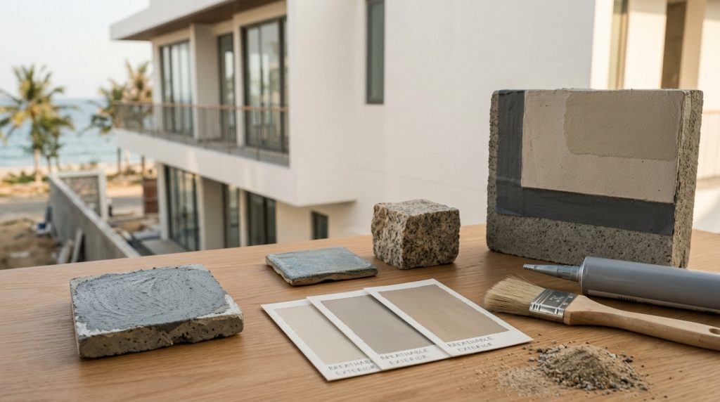 Hướng Dẫn Cách Xử Lý Tường Bị Muối Hóa Triệt Để Nhất | Xanh - Design &Amp; Build 7 Hướng Dẫn Cách Xử Lý Tường Bị Muối Hóa Triệt Để Nhất - Chọn Vật Liệu Chống Thấm Ở Nha Trang: Chìa Khóa Cho Sự Bền Vững | Xanh - Design &Amp; Build