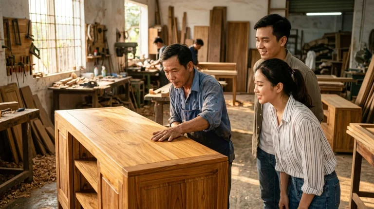 Kinh Nghiệm Chọn Xưởng Nội Thất Nha Trang Uy Tín - Quy Trình Sản Xuất Tại Xưởng Nội Thất Chuyên Nghiệp | Xanh - Design &Amp; Build