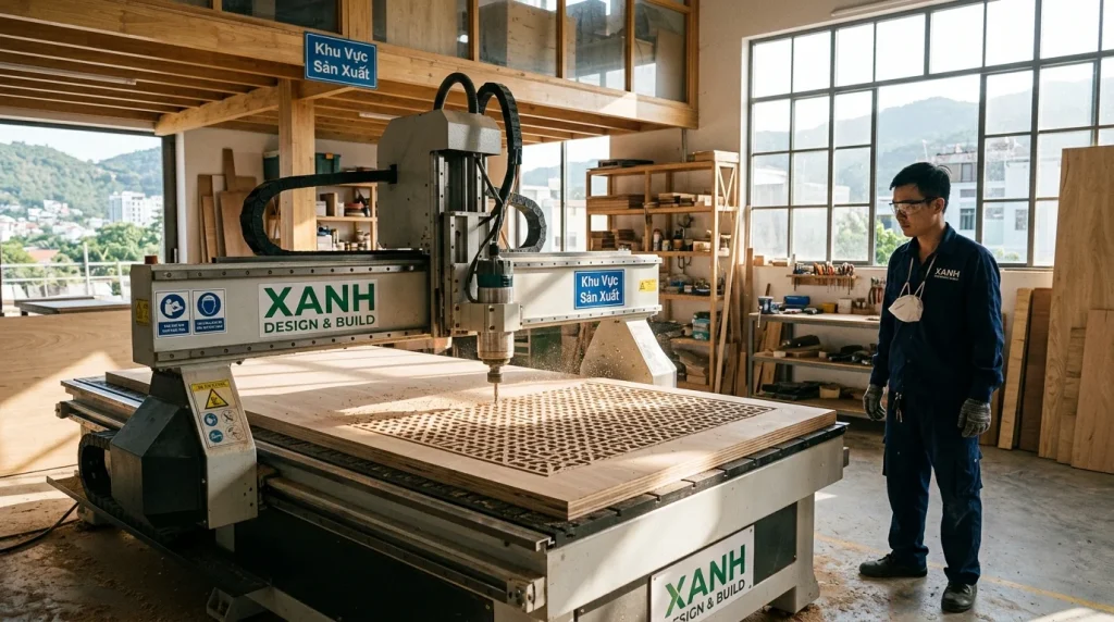 Kinh Nghiệm Chọn Xưởng Nội Thất Nha Trang Uy Tín | Xanh - Design &Amp; Build 3 Kinh Nghiệm Chọn Xưởng Nội Thất Nha Trang Uy Tín - Tiêu Chí 'Vàng' Chọn Xưởng Gỗ Nội Thất Nha Trang Uy Tín | Xanh - Design &Amp; Build